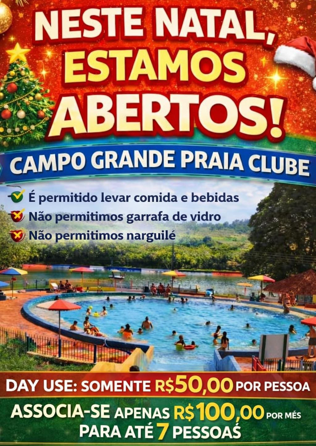 🏖️ Campo Grande Praia Clube: diversão, lazer e momentos inesquecíveis para toda a família! 🌊