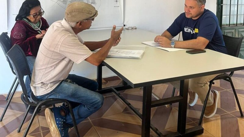 Gabinete no Bairro: vereador Leinha atende a população todas as quartas-feiras