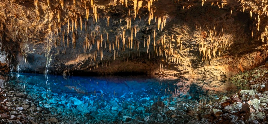 Gruta do Lago Azul, em Bonito, registra maior visitação dos últimos 5 anos