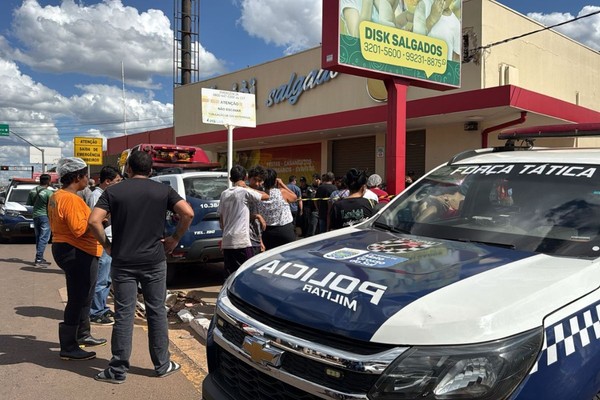 Funcionário mata patrão a facadas e tira a própria vida em loja de salgados em Campo Grande