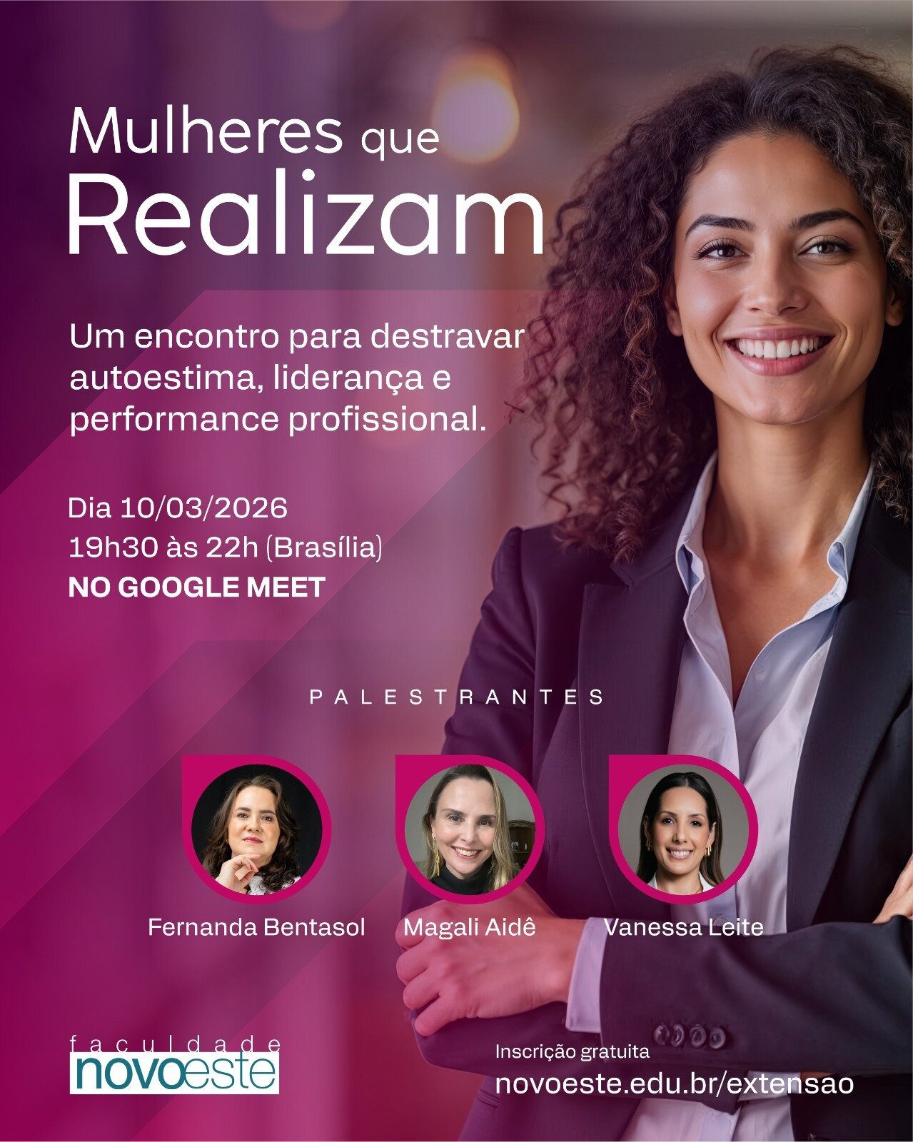 Mulheres que Realizam: O Encontro que Vai Ensinar Você a Parar de Pedir Permissão e Começar a se Posicionar