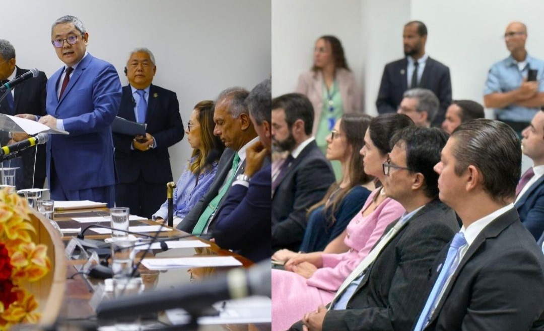 Representando a Câmara, vereador Otávio Trad participa da inauguração da nova sede da Justiça Federal