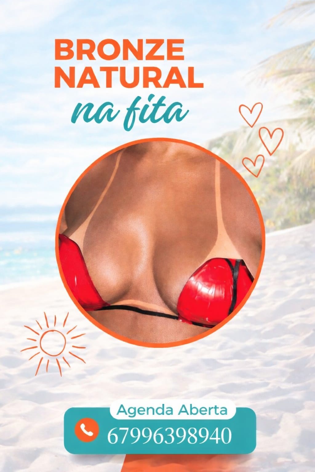 ☀️ Marquinha Perfeita: Agenda de Bronze Natural Aberta! 👙