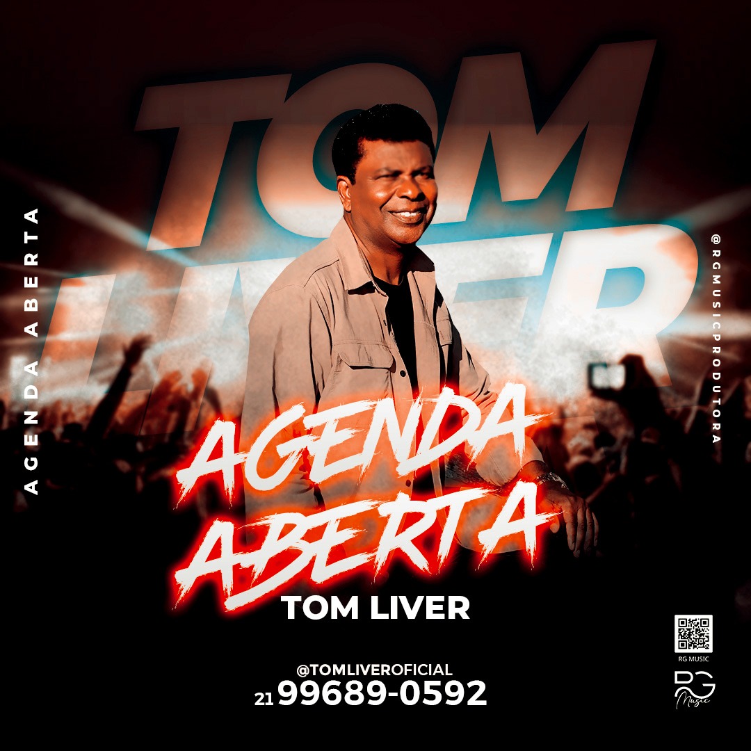 Tom Liver Anuncia Abertura de Agenda 2026: Uma Voz que Impacta e Transforma através do Louvor