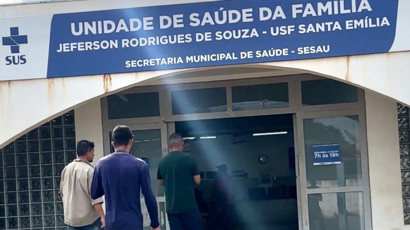 Vereador Wilson Lands acompanha reparos emergenciais na USF Santa Emília após chuvas