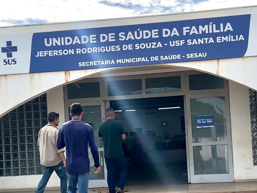 Vereador Wilson Lands acompanha reparos emergenciais na USF Santa Emília após chuvas