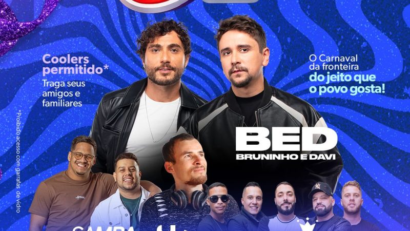 Bela Folia 2026 começa nesta sexta-feira e consolida a Prainha do Pompilho como palco da maior festa popular de Bela Vista