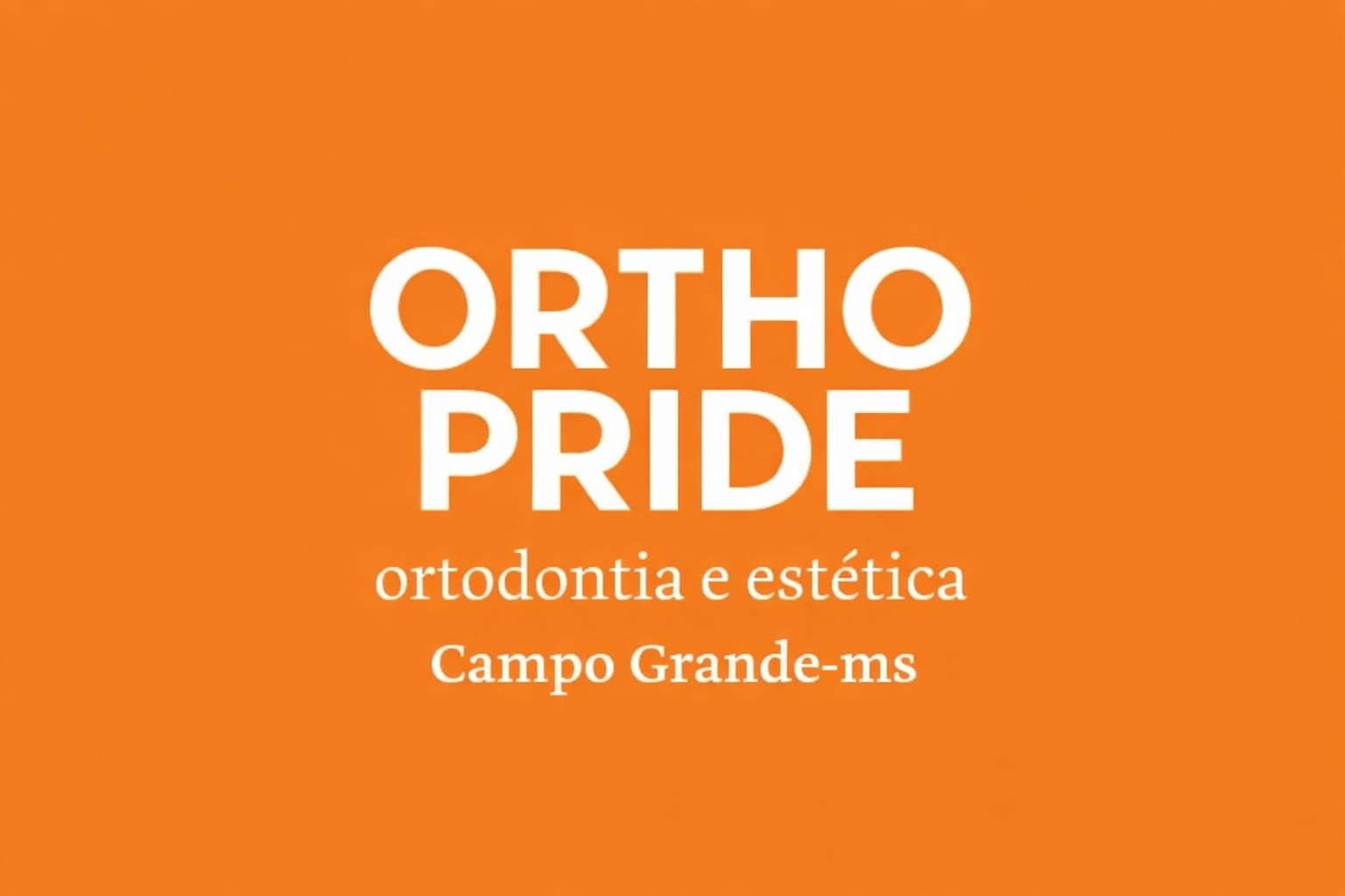 Sorriso de Estrela no Coração de Campo Grande: Conheça a Orthopride