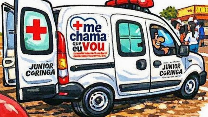 “Me Chama que Eu Vou”: Vereador Junior Coringa Amplia Projeto de Ambulância Particular para Crianças com Câncer