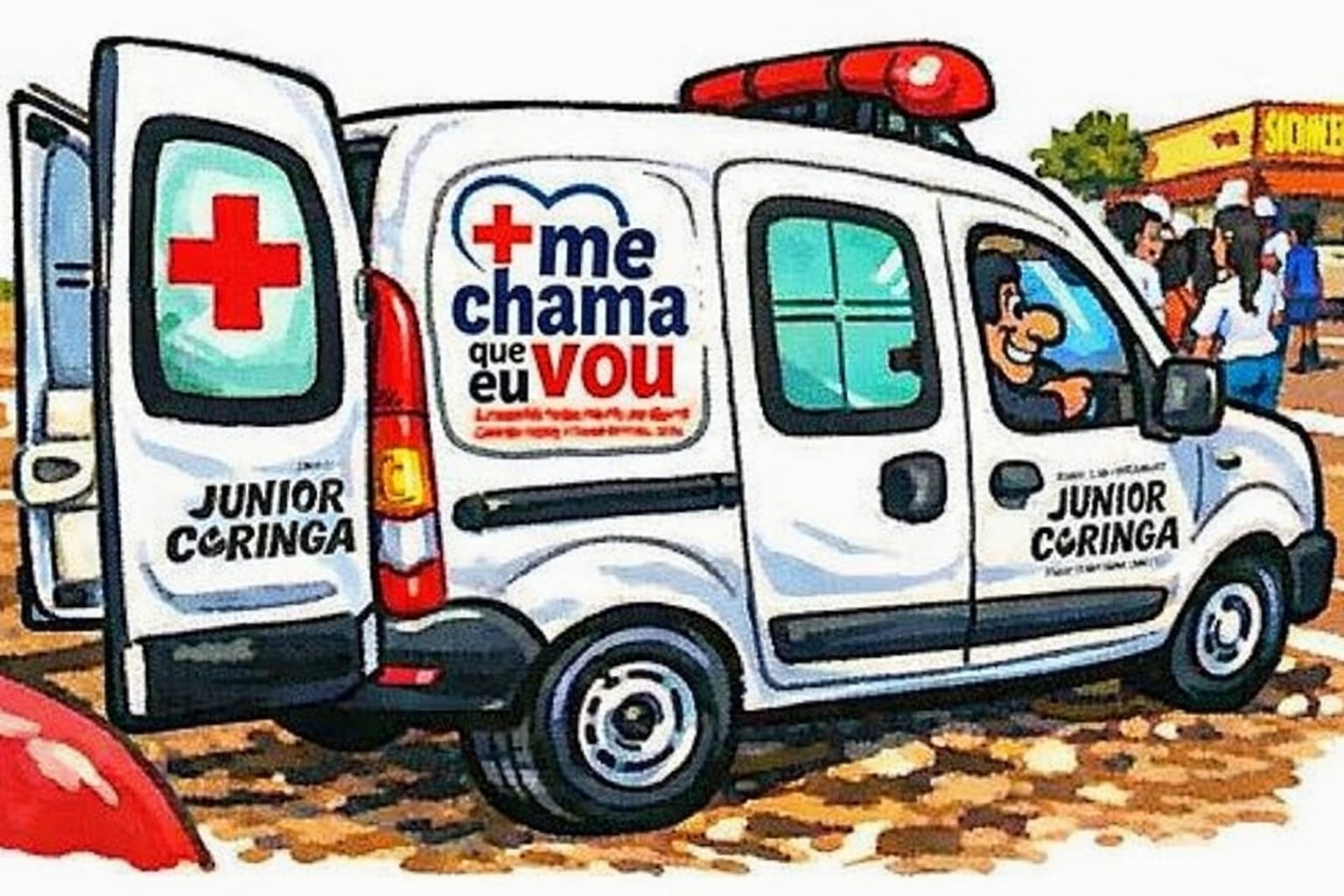 “Me Chama que Eu Vou”: Vereador Junior Coringa Amplia Projeto de Ambulância Particular para Crianças com Câncer