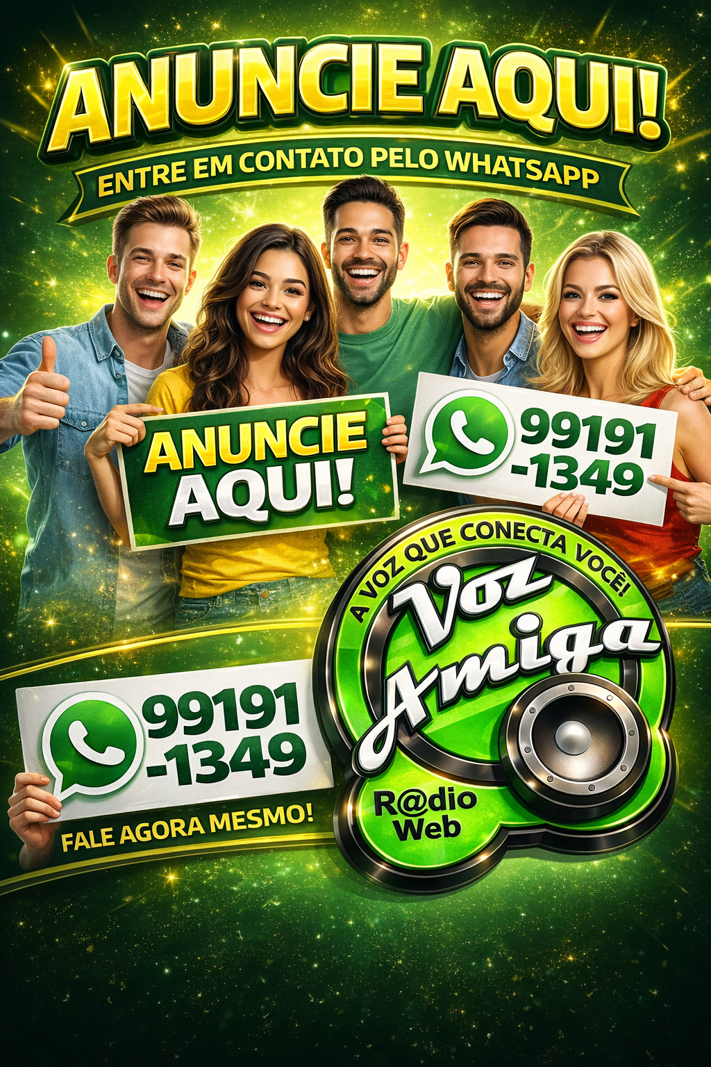 🚀 Impulsione seu Negócio: Anuncie na Rádio Voz Amiga e Conecte-se com o Público!
