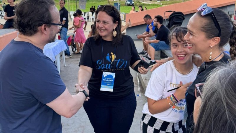 Vereador Dr. Lívio participa de piquenique inclusivo no Dia Internacional da Síndrome de Down