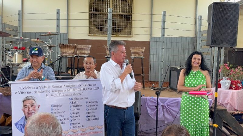 Em Dois Irmãos do Buriti (MS), Hashioka celebra Dia da Mulher e destaca legado de Sérgio Sakuma.
