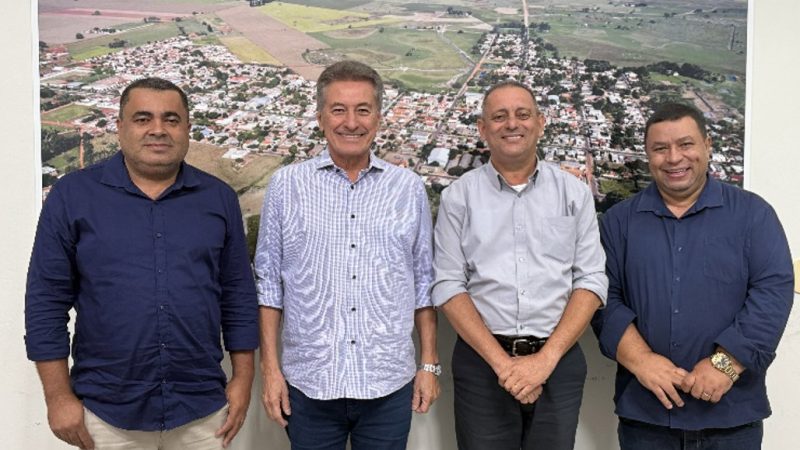 Deputado Roberto Hashioka reforça parceria com Taquarussu durante visita à Prefeitura