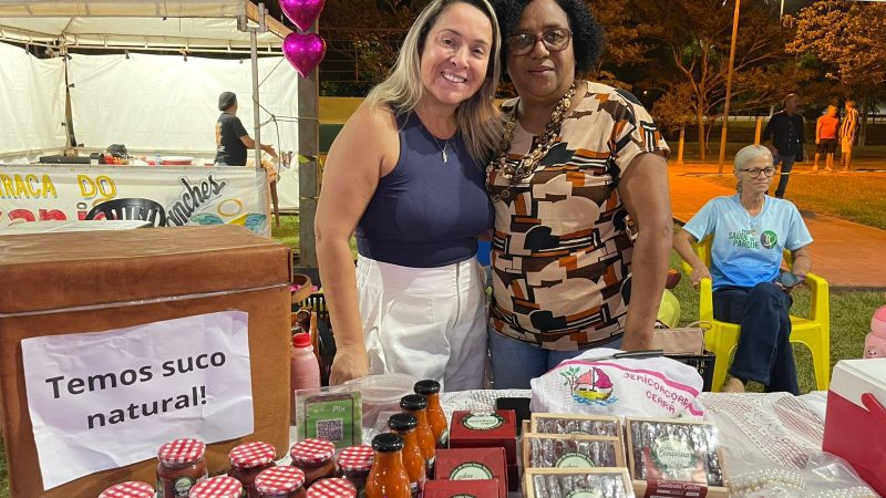 Não aceitem relações tóxicas,  Lia Nogueira faz apelo pela vida das mulheres na feira que reuniu mais de mil pessoas