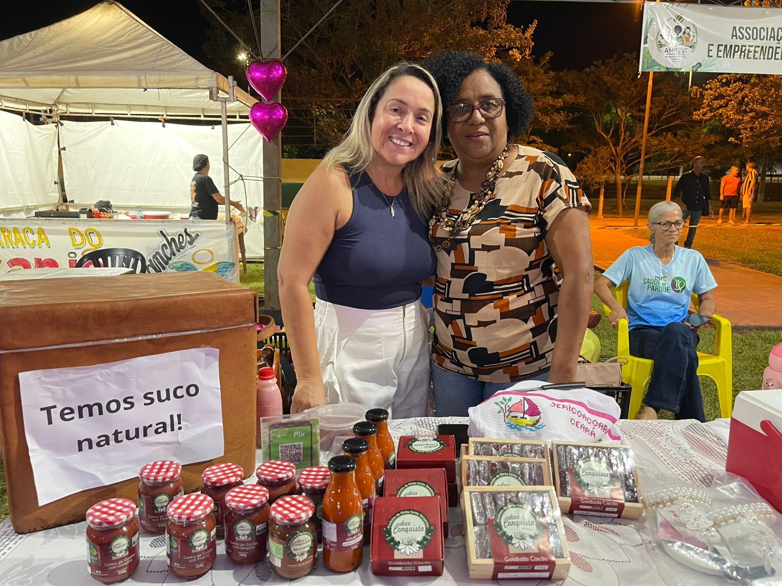 Não aceitem relações tóxicas,  Lia Nogueira faz apelo pela vida das mulheres na feira que reuniu mais de mil pessoas