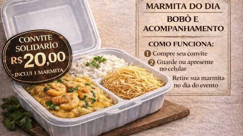 Marmitas Solidárias: Ação no bairro Rita Vieira busca apoio para a recuperação de Kayky