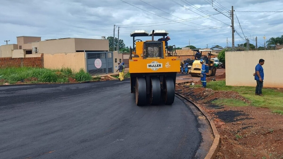 Asfalto em Mato Grosso do Sul: Veja a lista dos 28 bairros da Capital contemplados pelo Ministério