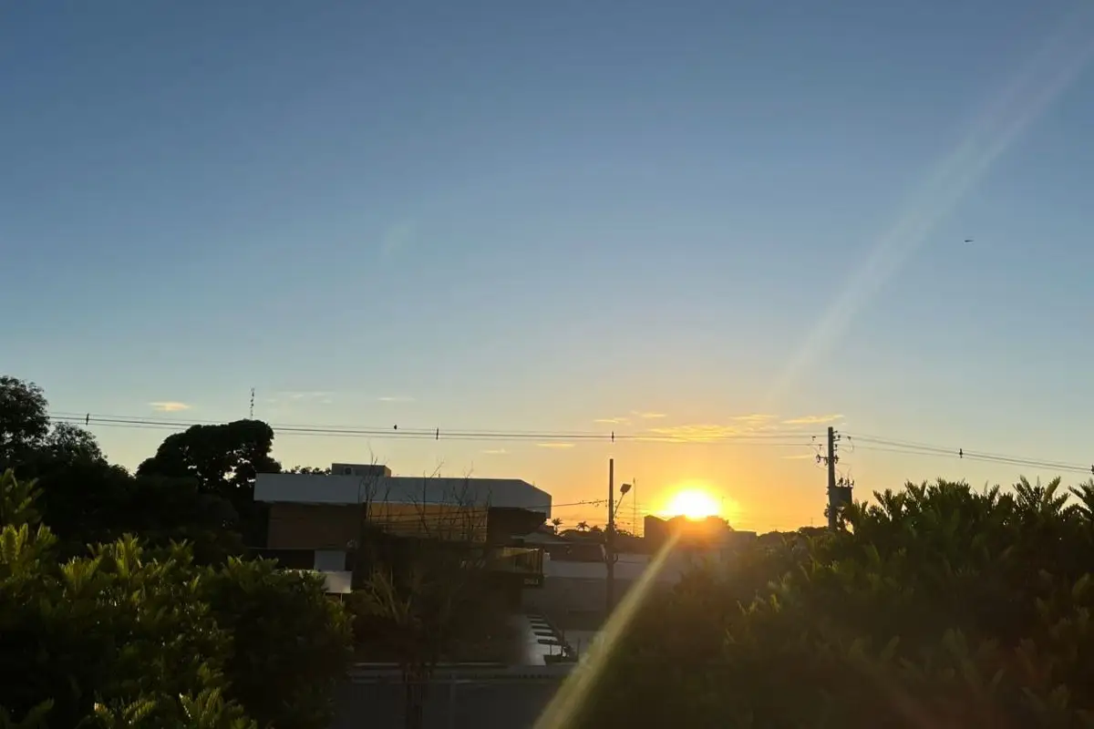 Previsão do tempo em MS: Sábado de calor intenso e temperaturas acima de 30°C
