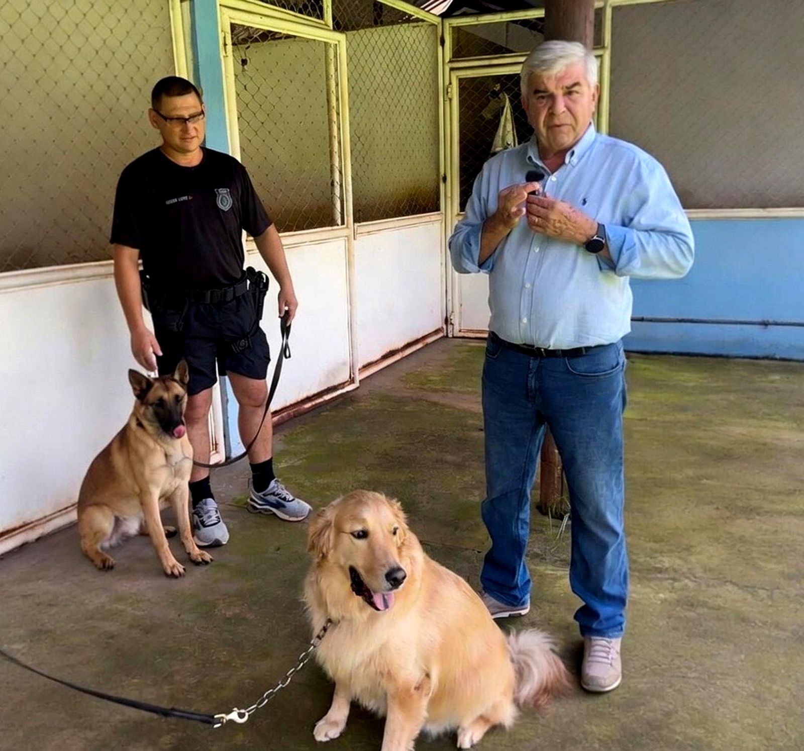 Vereador Veterinário Francisco realiza visita ao canil da Guarda Municipal e desmente denúncias de maus-tratos