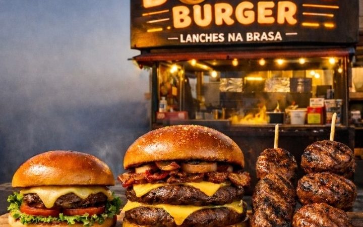 O Sabor da Brasa Chegou ao Santa Mônica: Conheça o Bolotas Burger e Espetinho