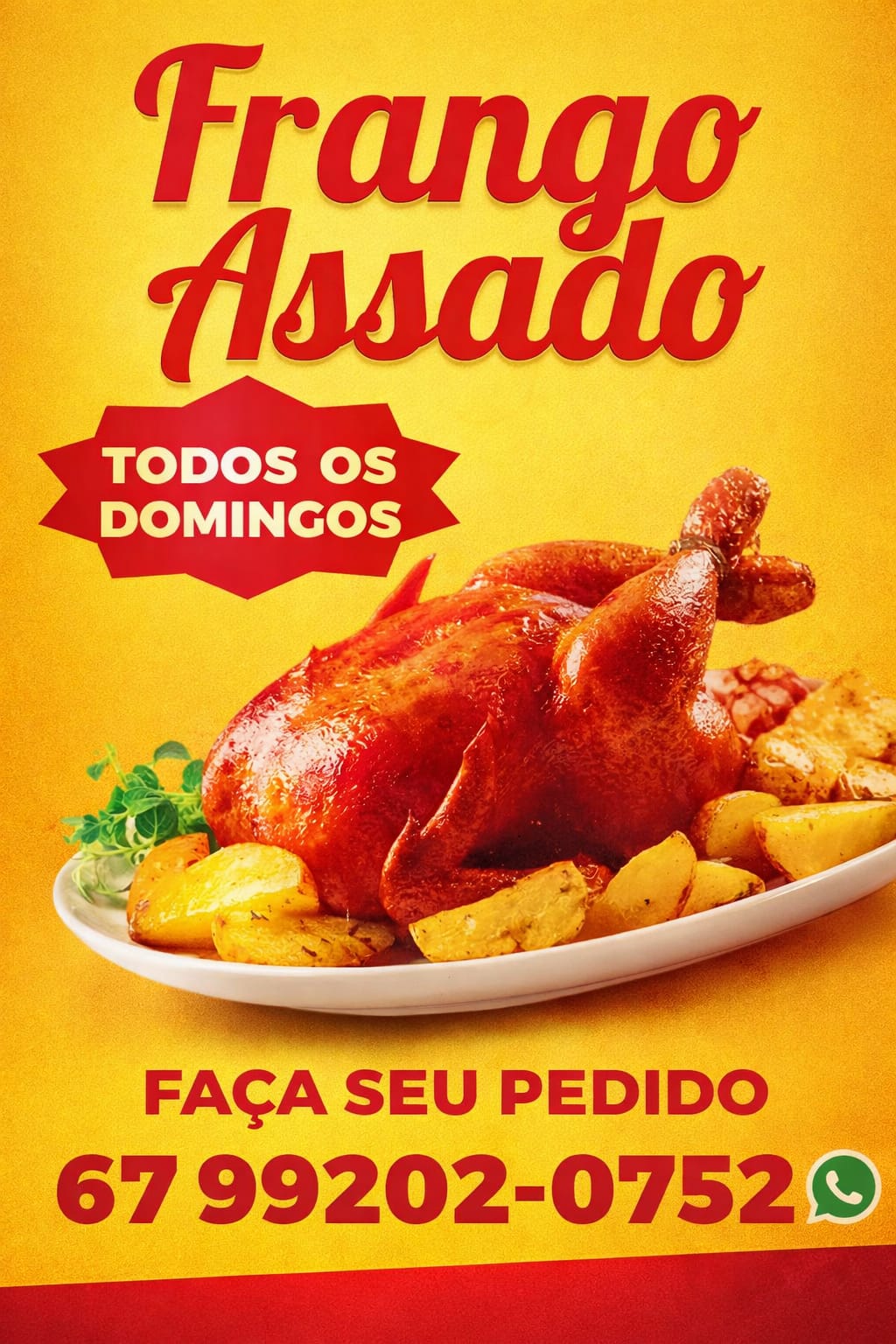 O Domingo Perfeito na Vila Romana começa com Frango Assado!