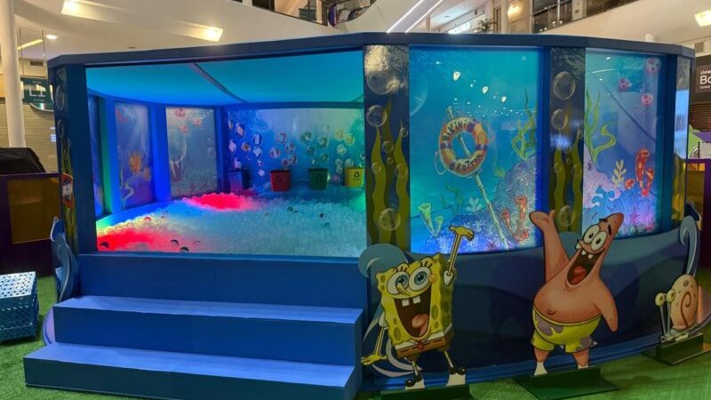 Parque temático com Dora Aventureira, Bob Esponja e Patrulha Canina anima fim de semana em Campo Grande Ms
