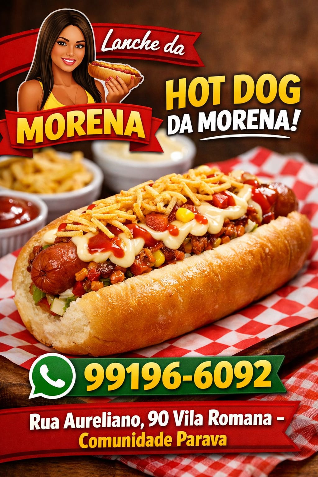 Sabor e Tradição: Conheça os Hot Dogs Irresistíveis do Lanche da Morena