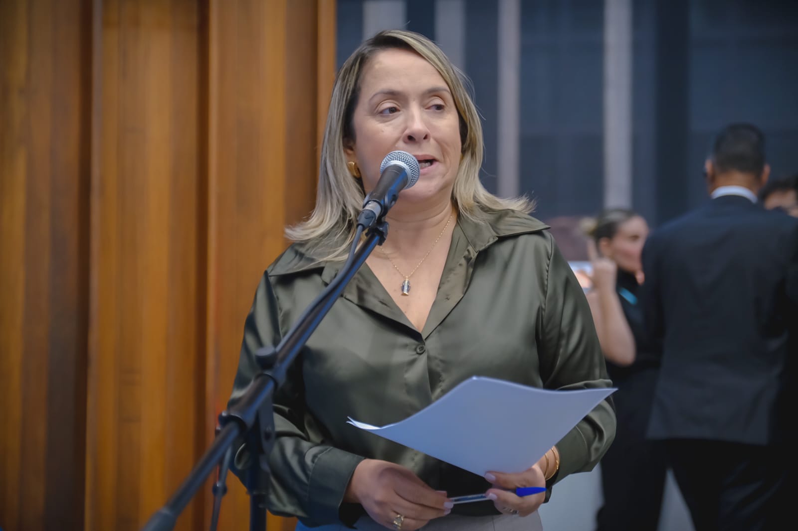 Lia Nogueira destaca urgência no combate à violência e participa de inauguração da Procuradoria da Mulher em Fátima do Sul