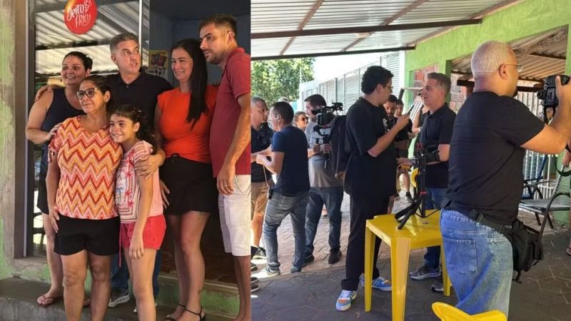 Luciano Huck visita Guia Lopes da Laguna (MS) e surpreende população de 12 mil habitantes