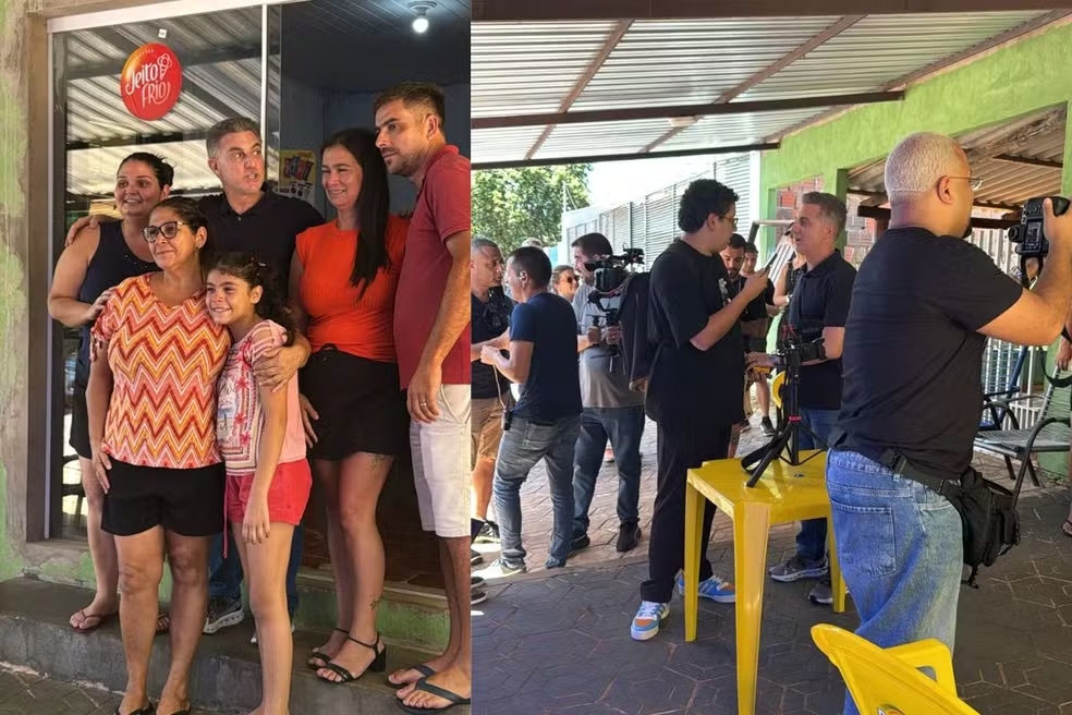 Luciano Huck visita Guia Lopes da Laguna (MS) e surpreende população de 12 mil habitantes