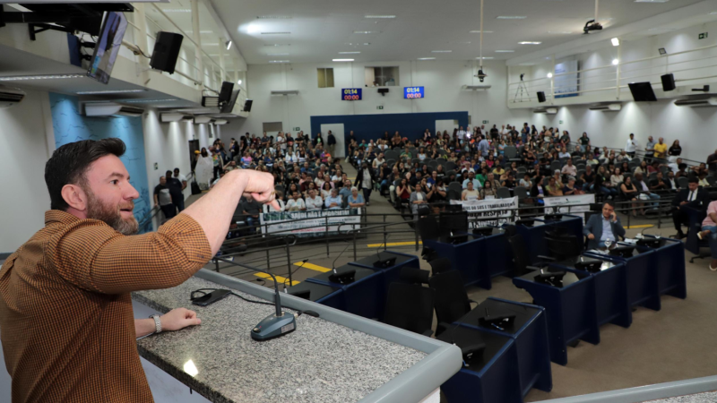 Maicon Nogueira participa de audiências públicas na Câmara Municipal e reforça posicionamento em defesa da cidade e da saúde pública