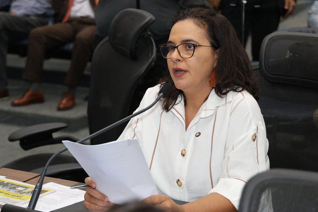 Deputada Gleice Jane critica lei sobre uso de banheiros e defende legitimidade de manifestação em Campo Grande