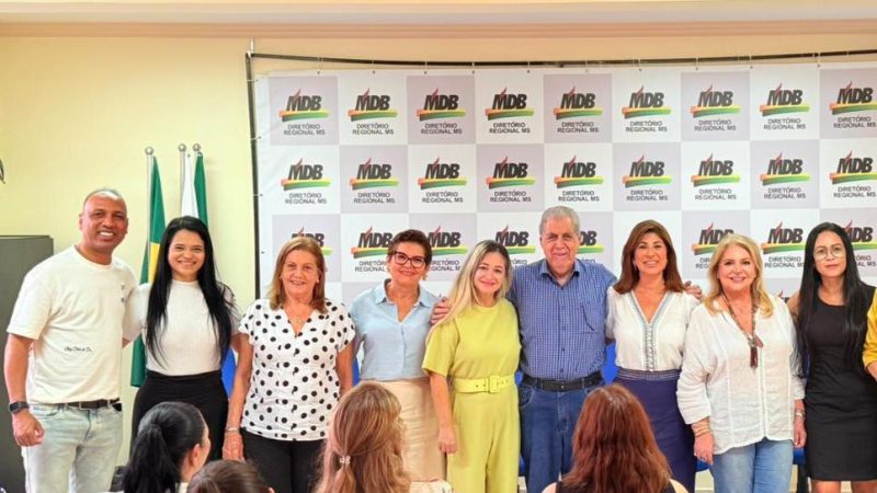 MDB Mulher de Campo Grande empossa nova diretoria e reforça protagonismo feminino na política