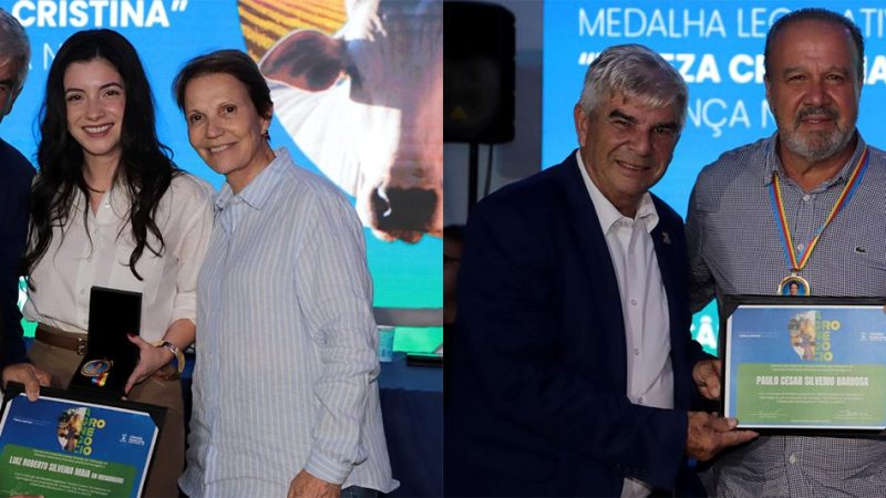 Vereador Veterinário Francisco homenageia lideranças do agro com Medalha Tereza Cristina em Sessão Solene