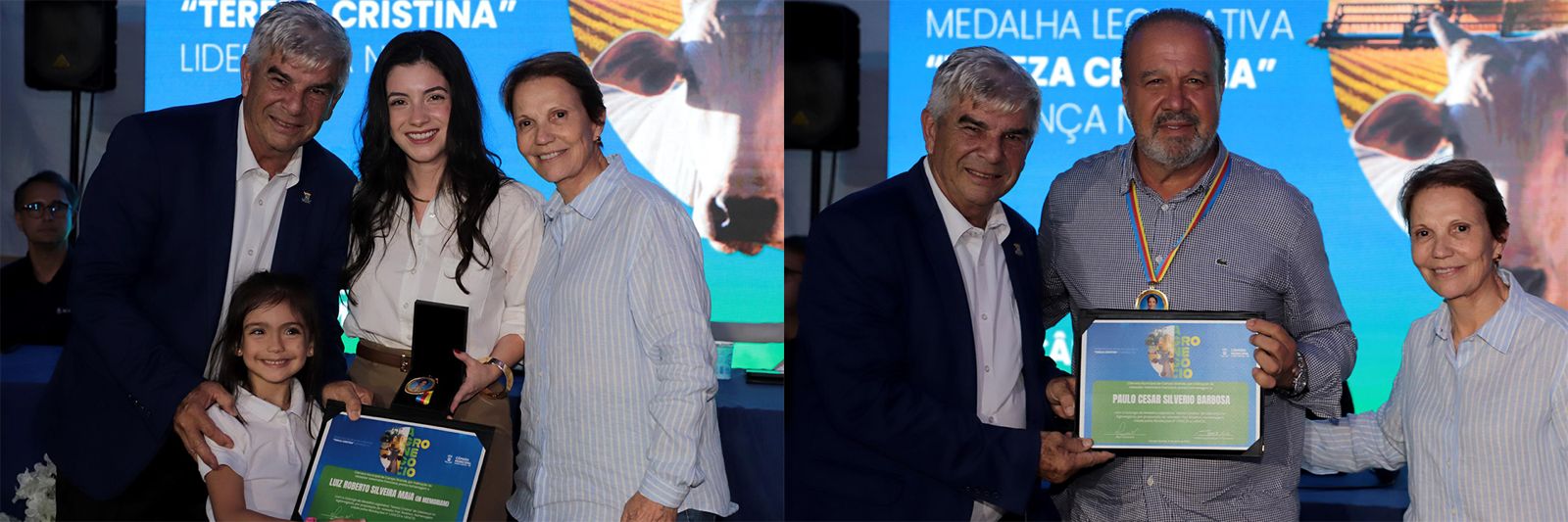 Vereador Veterinário Francisco homenageia lideranças do agro com Medalha Tereza Cristina em Sessão Solene