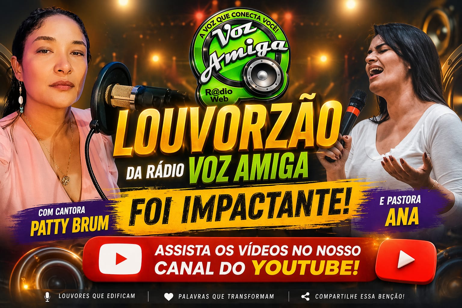 Manhã e Tarde de Adoração: Louvorzão na Rádio Voz Amiga Impacta Ouvintes neste Feriado