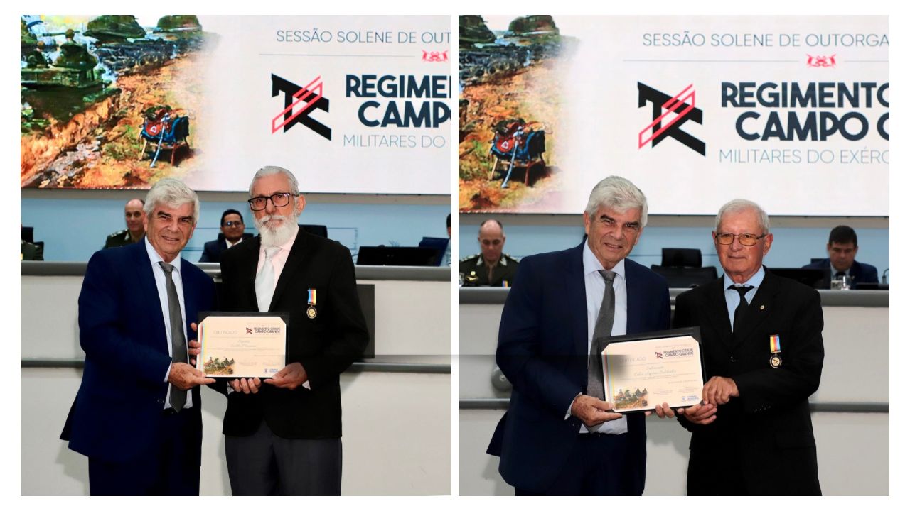 Vereador Veterinário Francisco presta homenagem a militares do Exército em sessão solene na Câmara de Campo Grande