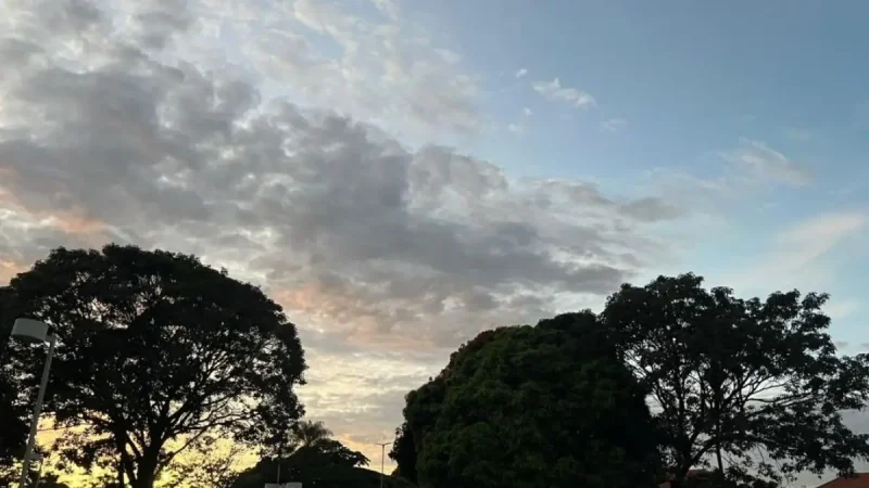 Chuva dá trégua e domingo de páscoa será com máximas próximas dos 40°C em MS