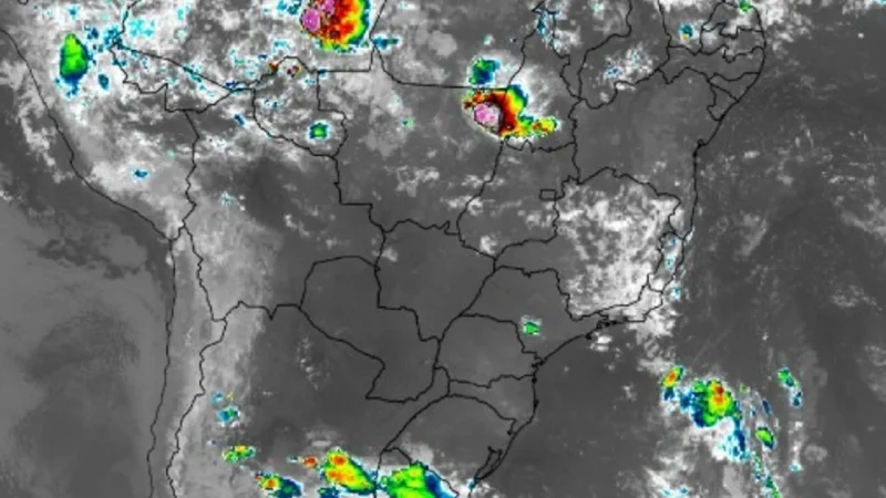 Frente fria avança sobre MS e muda o tempo nos próximos dias