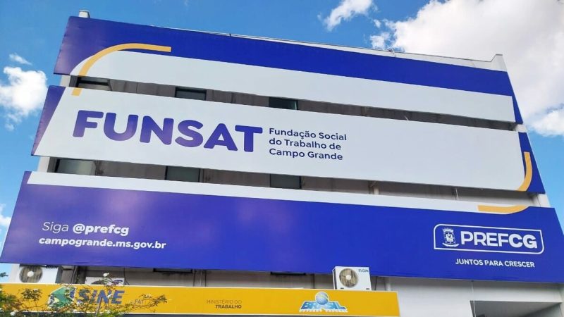 Funsat oferece vagas e serviços em Campo Grande no Mês do Trabalhador