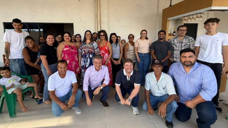 Em Coxim, Hashioka destaca diálogo com lideranças e destinação de recursos para educação