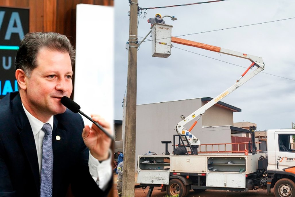 Bairro Vival dos Ipês começa a receber iluminação de LED