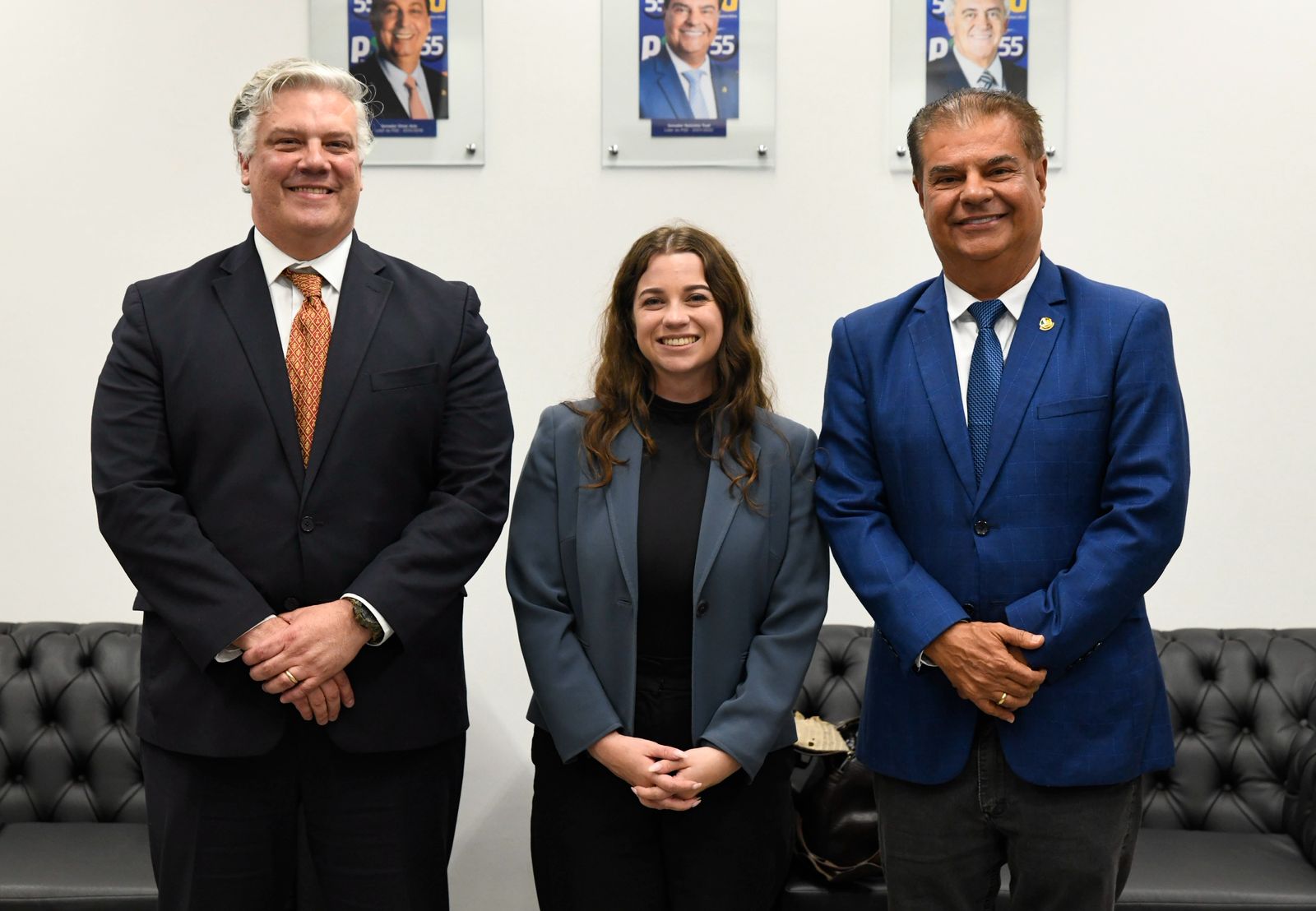 Senador Nelsinho Trad recebe emissários do Senado dos EUA para tratar de minerais críticos