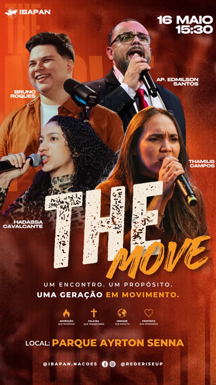“THE MOVE”: Grande encontro de fé e adoração promete reunir multidão no Parque Ayrton Senna