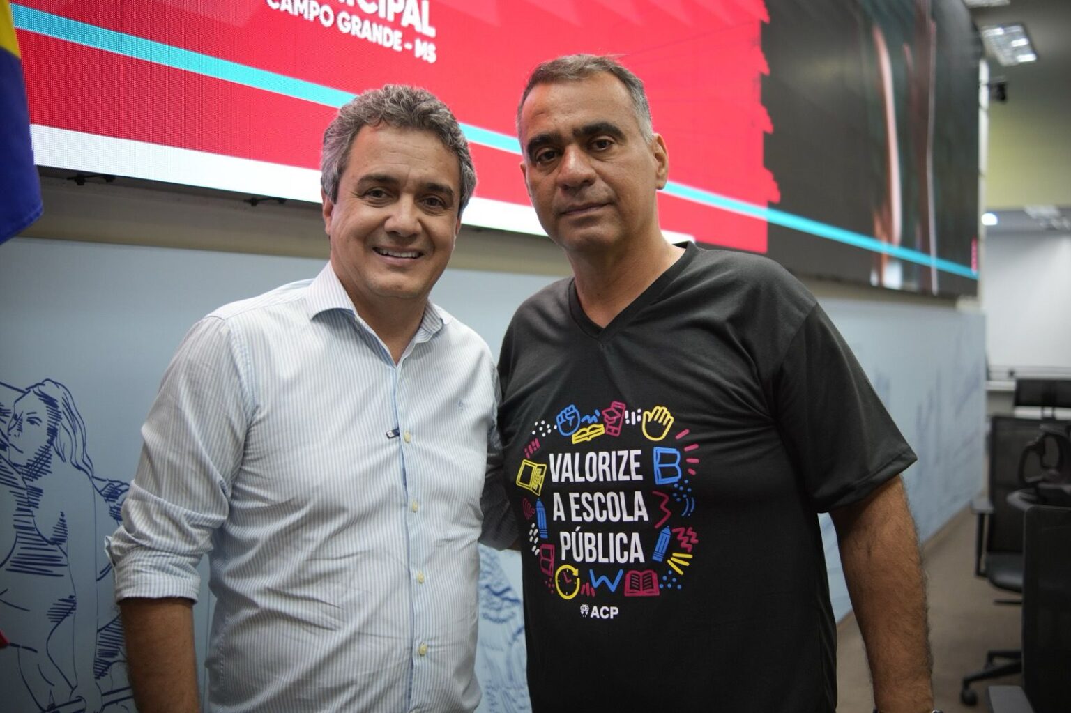 Landmark é contra a privatização da educação em Campo Grande