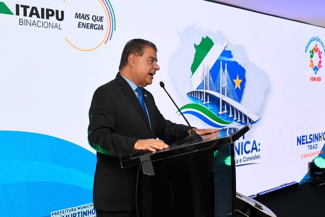 Senador Nelsinho Trad impulsiona debate internacional sobre corredor bioceânico em Brasília