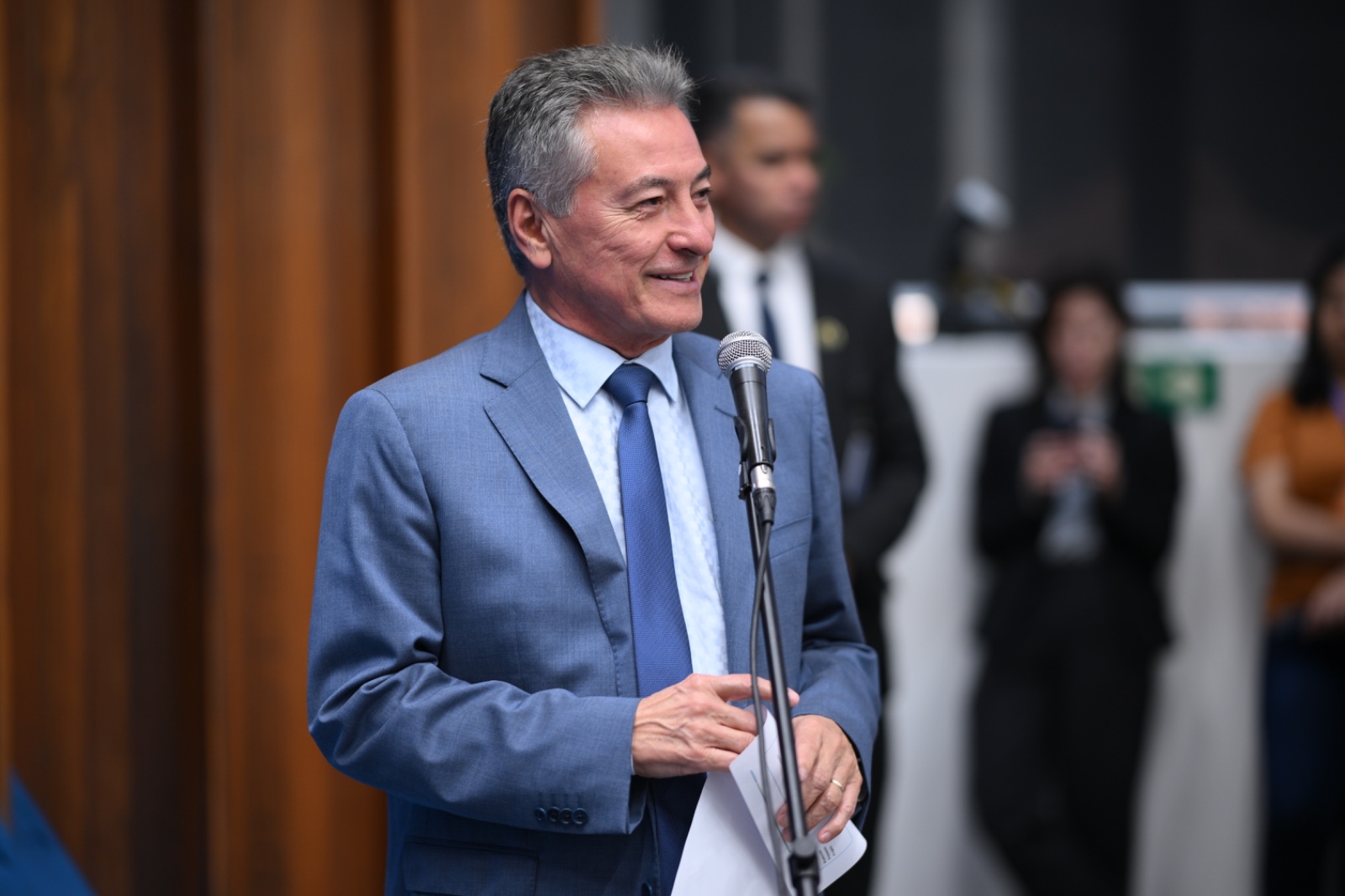 Em indicação à Sejusp, Hashioka defende reforço da frota policial em Água Clara