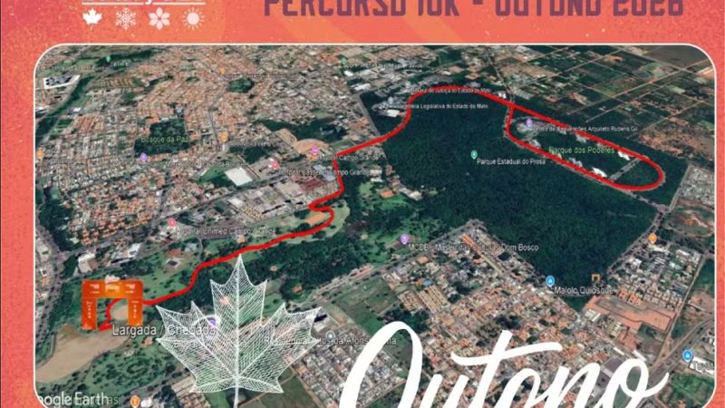 Corrida de rua altera trânsito e fecha vias neste domingo em Campo Grande; veja as mudanças