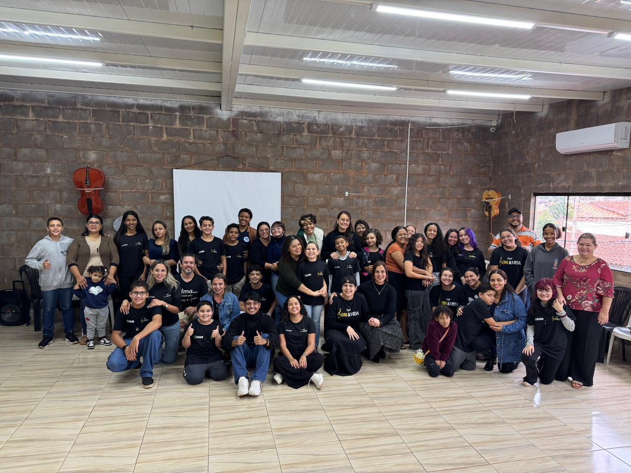 Projeto Som e Vida promove semana especial em homenagem às mães e reforça transformação social de crianças e adolescentes por meio da música e do balé